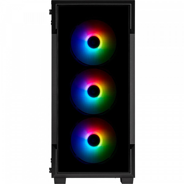 Gabinete Gamer Corsair ICUE 220T TG RGB, Mid Tower, com FAN, Lateral e Frontal em Vidro - CC-9011190