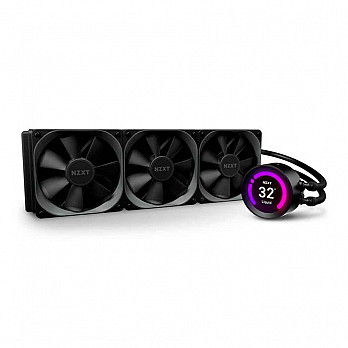 Water Cooler NZXT Kraken Z73, RGB 360mm, INTEL/AMD, RL-KRZ73-01