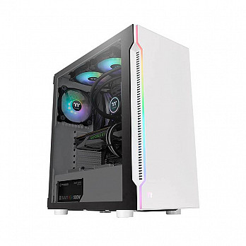 Gabinete Thermaltake H200 Tg RGB Snow/TeampGlass1/120mm CA-1M3-00M6WN-00