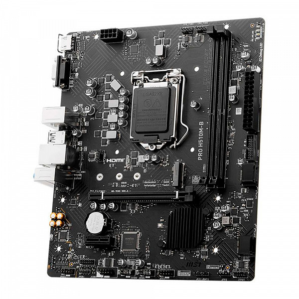 Placa Mãe MSI H510M-B PRO, Intel LGA 1200, MATX,  DDR4 3200MHZ - 911-7E05-004