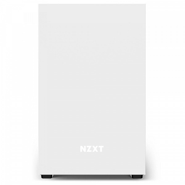 Gabinete Gamer NZXT H210, Mini Tower, com FAN, Lateral em Vidro, Branco/Preto - CA-H210B-W1