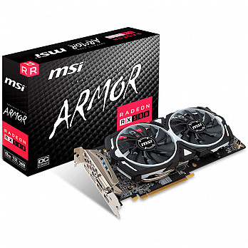 Placa de Vídeo Amd Msi Radeon RX 580 8gb Armor OC 256Bits Gddr5 Pci-Express 3.0 - 912-V341-237