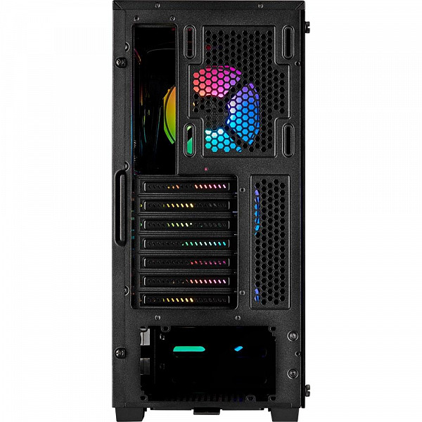 Gabinete Gamer Corsair ICUE 220T TG RGB, Mid Tower, com FAN, Lateral e Frontal em Vidro - CC-9011190