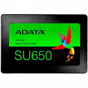 SSD Adata SU650, 120GB, Sata III, Leitura 520MBs e Gravação 450MBs, ASU650SS-120GT-R