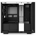 Gabinete Gamer NZXT H210, Mini Tower, com FAN, Lateral em Vidro, Branco/Preto - CA-H210B-W1