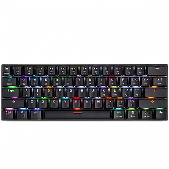 Teclado Mecânico Gamer Bluetooth Motospeed CK62 Switch Azul RGB