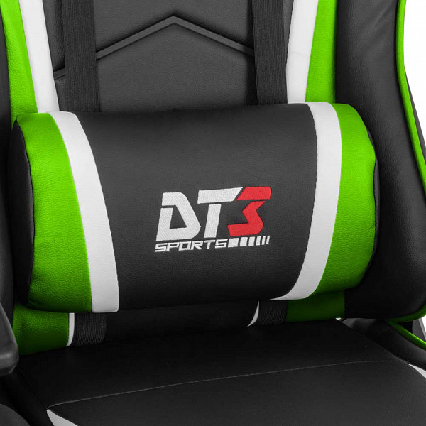 Cadeira Gamer DT3sports Modena, Black Green - 10502-8