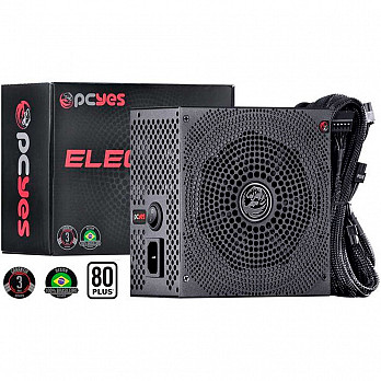 Fonte Atx 400w Real Electro V2 Series 80 Plus White