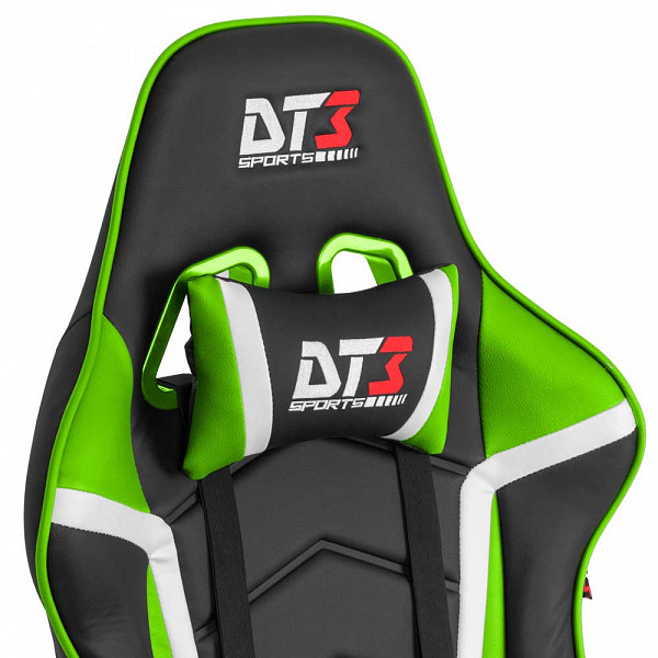 Cadeira Gamer DT3sports Modena, Black Green - 10502-8