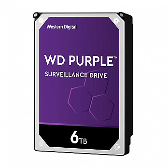 HD WD Purple 6TB, 5640 RPM, 3.5´, Sata, Cache 128 MB - WD62PURZ