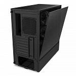 Gabinete NZXT H5 Elite Compact, Mid Tower, RGB, ATX, Lateral e Frontal em Vidro Temperado, 3x Cooler Fan, Preto - CC-H51EB-01