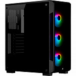 Gabinete Gamer Corsair ICUE 220T TG RGB, Mid Tower, com FAN, Lateral e Frontal em Vidro - CC-9011190