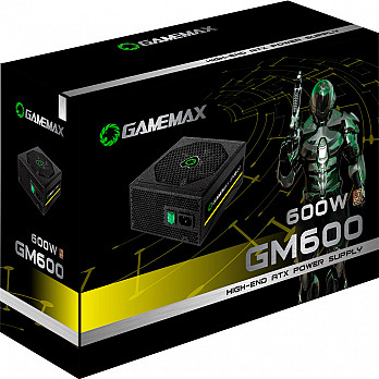 Fonte Gamemax 600W 80 Plus Bronze GM600
