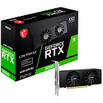 Placa De Video MSI Geforce RTX 3050 Low Profile Oc 6gb - 96 Bits - 2 HDMI/1x Dp - 912-v812-023