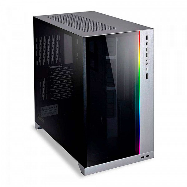 Gabinete Gamer Lian Li O11 Dynamic XL, Full Tower, Vidro Temperado, Silver, S-Fonte