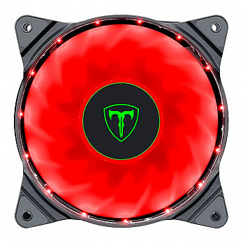 Cooler Para Gabinete T-Dagger 120mm Led Vermelho, T-TGF300-R