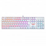 Teclado Mecânico Gamer Redragon Mitra, RGB, Switch Outemu Brown, ABNT2, Branco - K551W-RGB (PT-BROWN)
