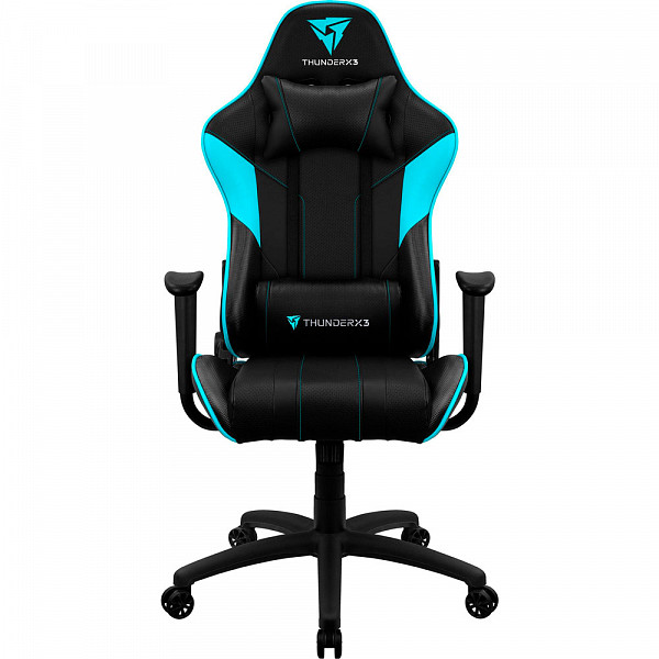 Cadeira Gamer ThunderX3 EC3 Preto/Ciano, EC3-PT/CYAN